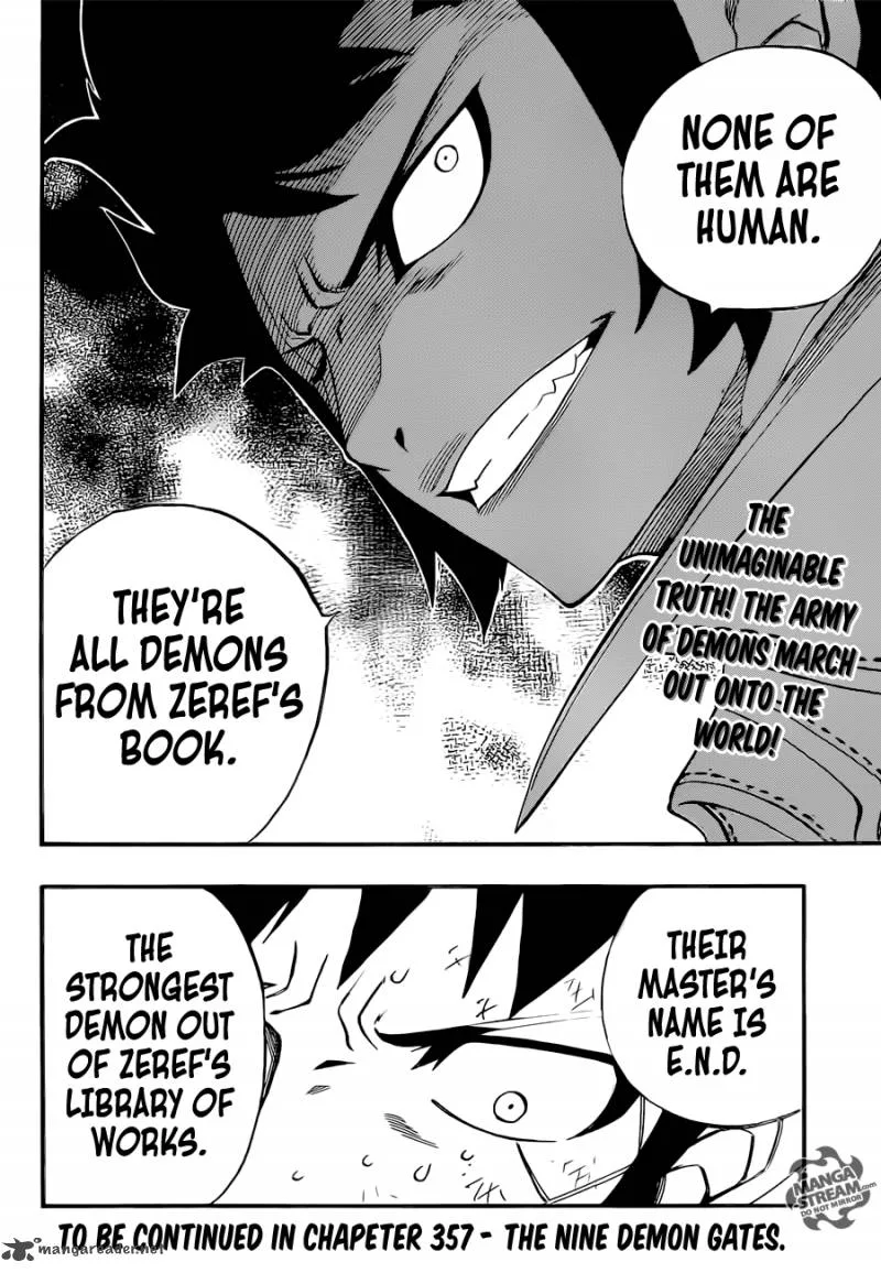 Fairy Tail Chapter 356 page 33