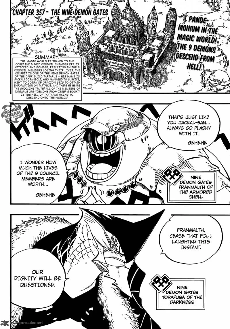 Fairy Tail Chapter 357 page 4
