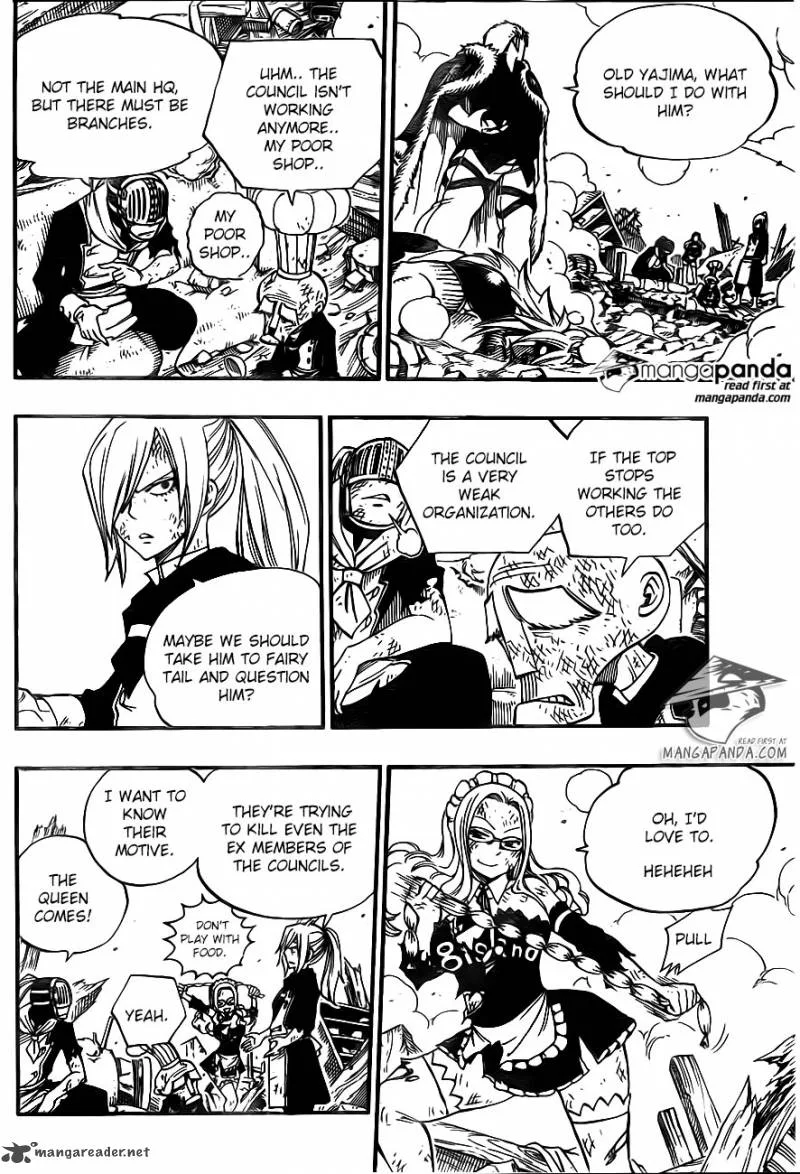 Fairy Tail Chapter 358 page 12