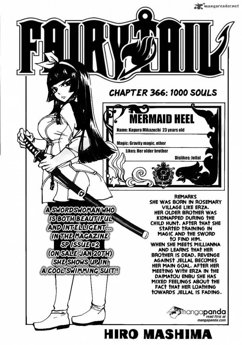 Fairy Tail Chapter 366 page 3
