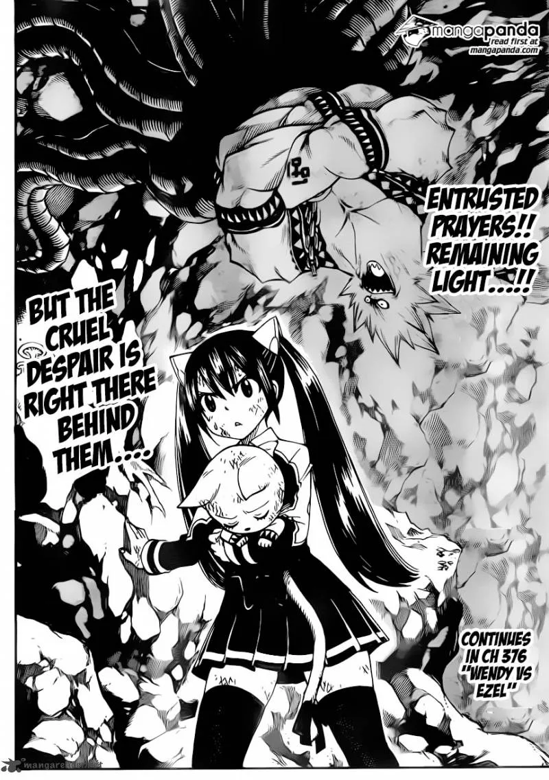 Fairy Tail Chapter 375 page 21