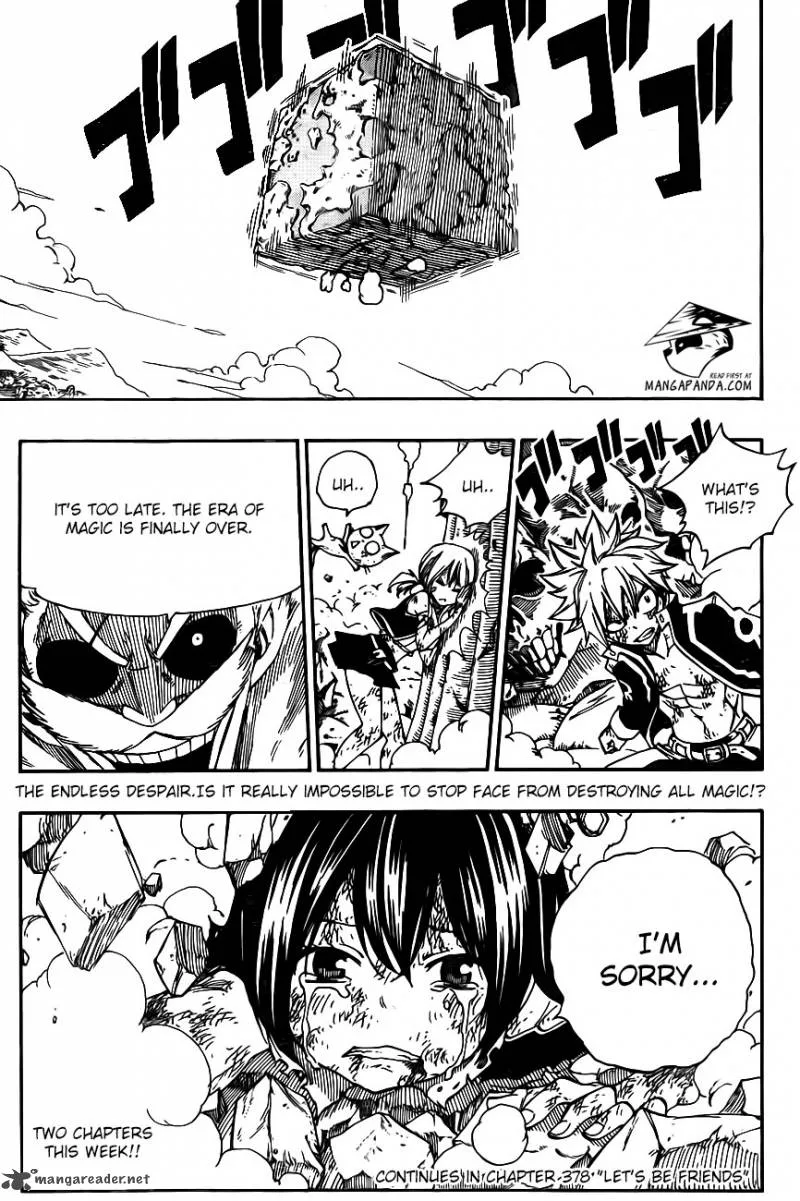 Fairy Tail Chapter 377 page 20
