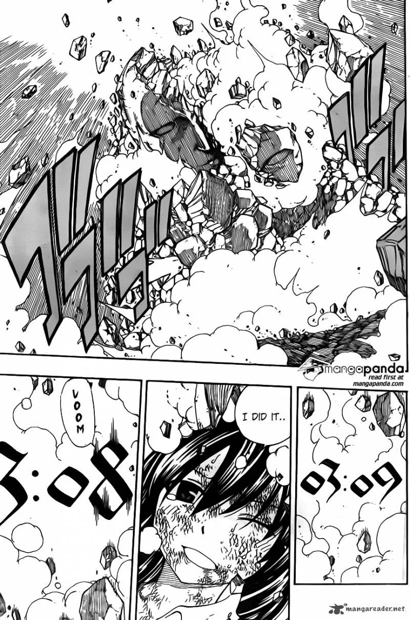 Fairy Tail Chapter 377 page 17