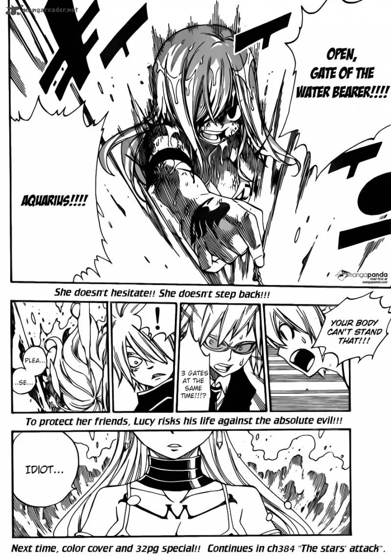 Fairy Tail Chapter 383 page 21