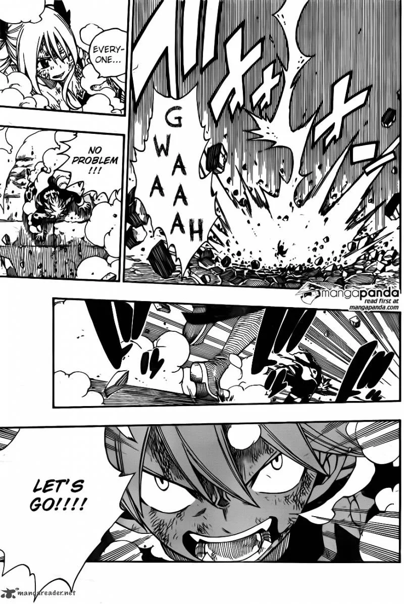 Fairy Tail Chapter 387 page 11