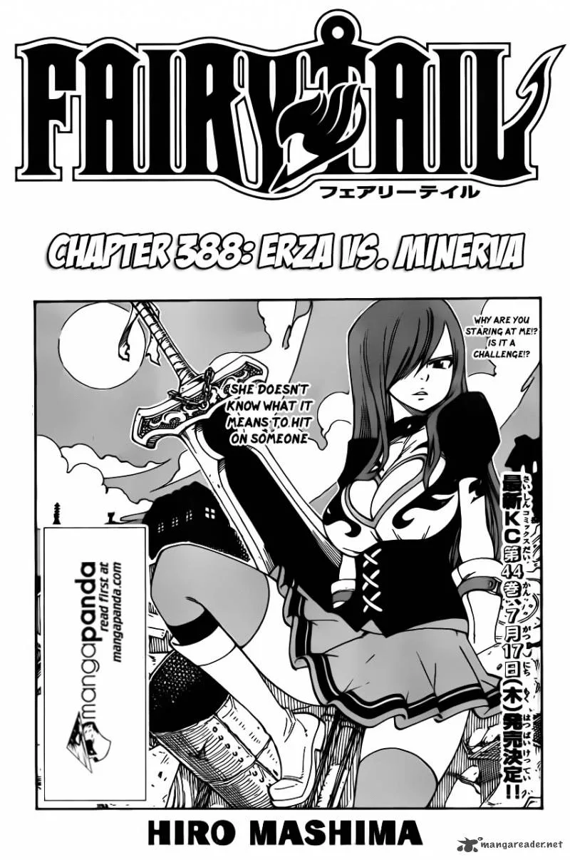 Fairy Tail Chapter 388 page 1