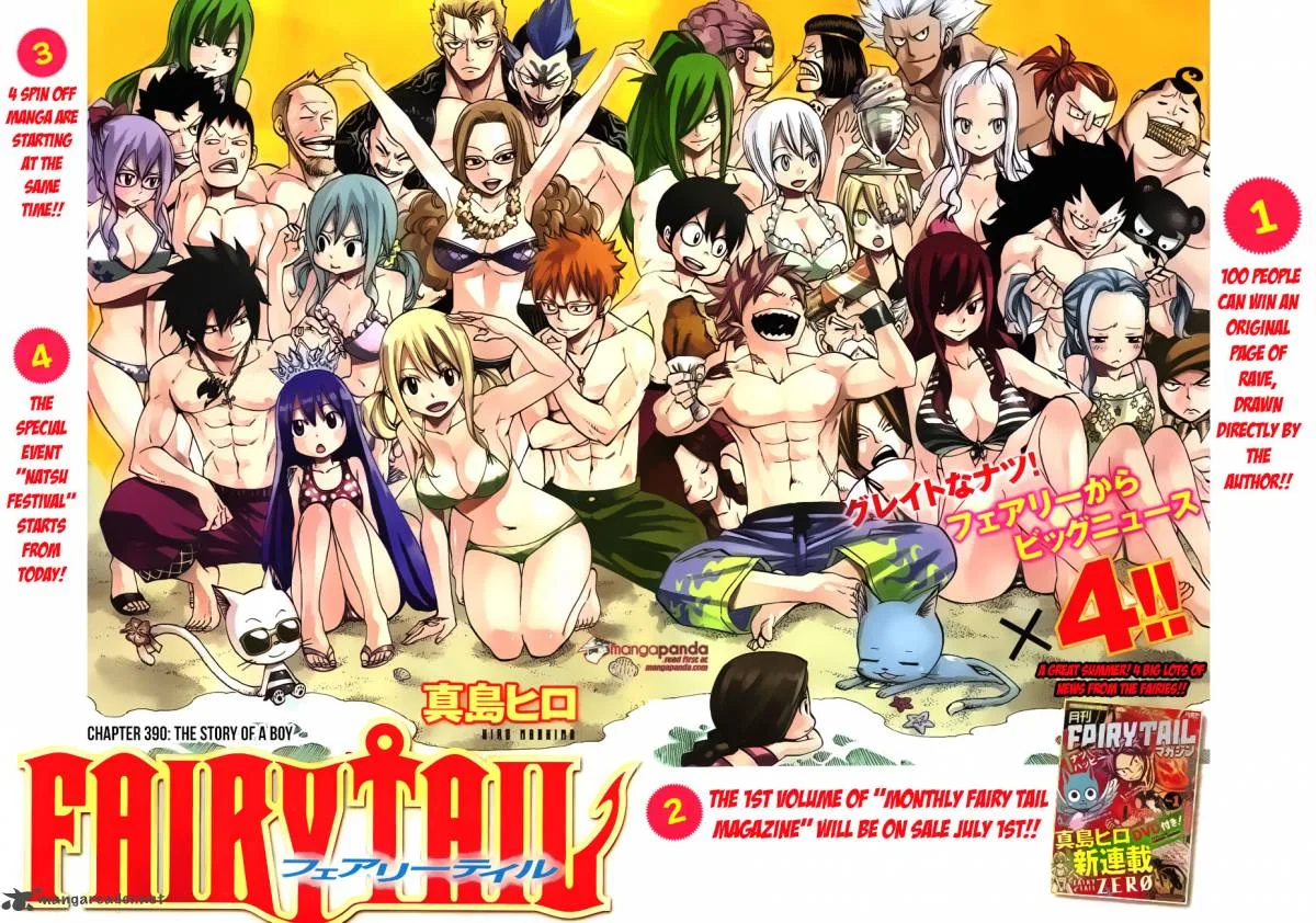 Fairy Tail Chapter 390 page 3