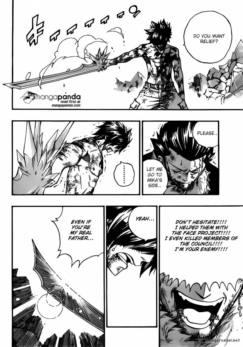 Fairy Tail Chapter 393 page 14