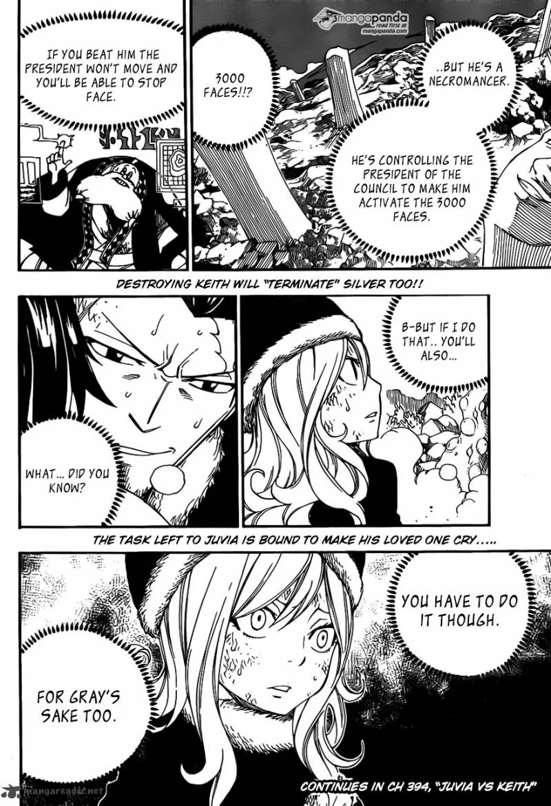 Fairy Tail Chapter 393 page 21