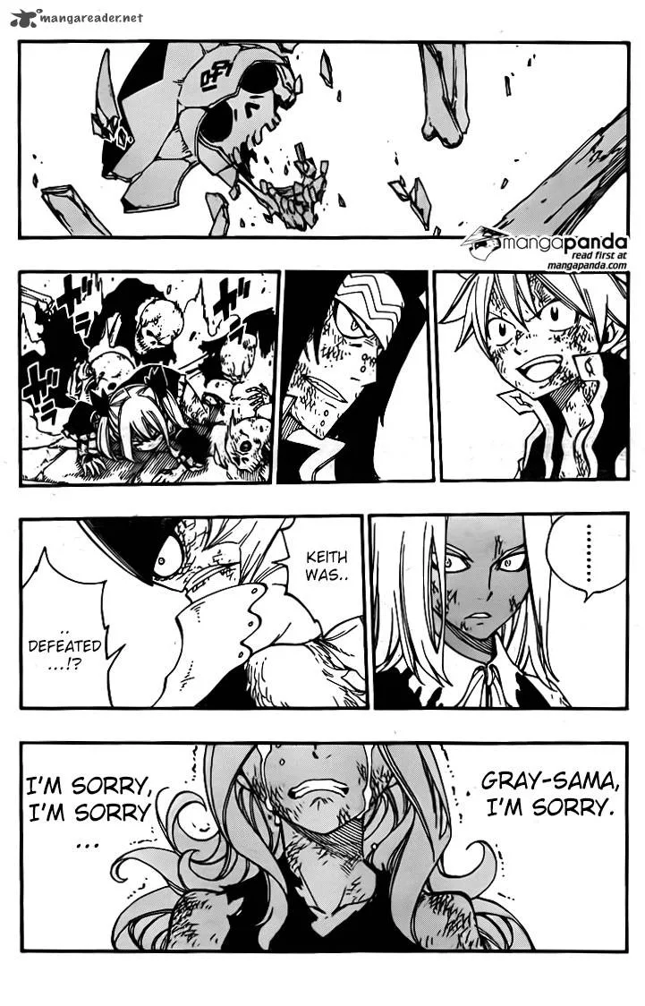 Fairy Tail Chapter 394 page 17
