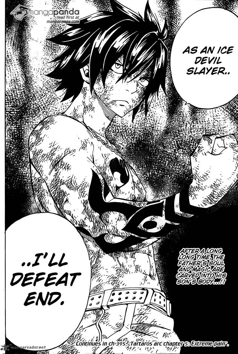 Fairy Tail Chapter 394 page 21