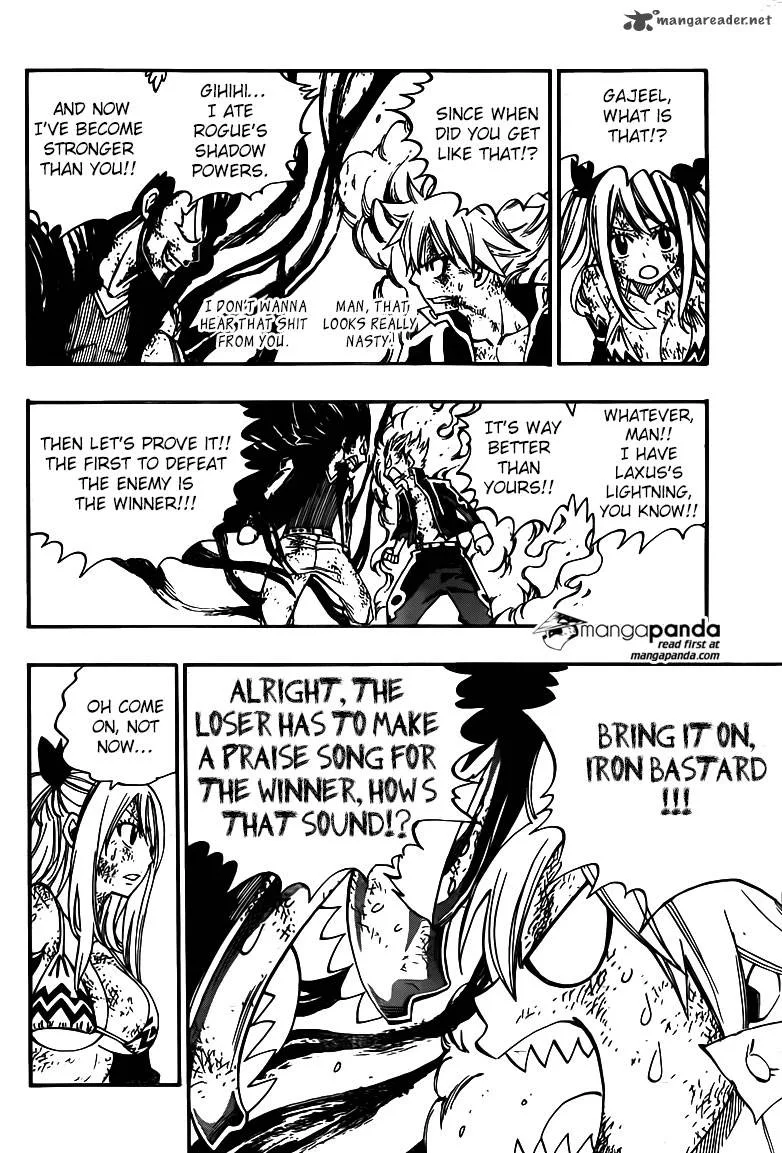Fairy Tail Chapter 395 page 14