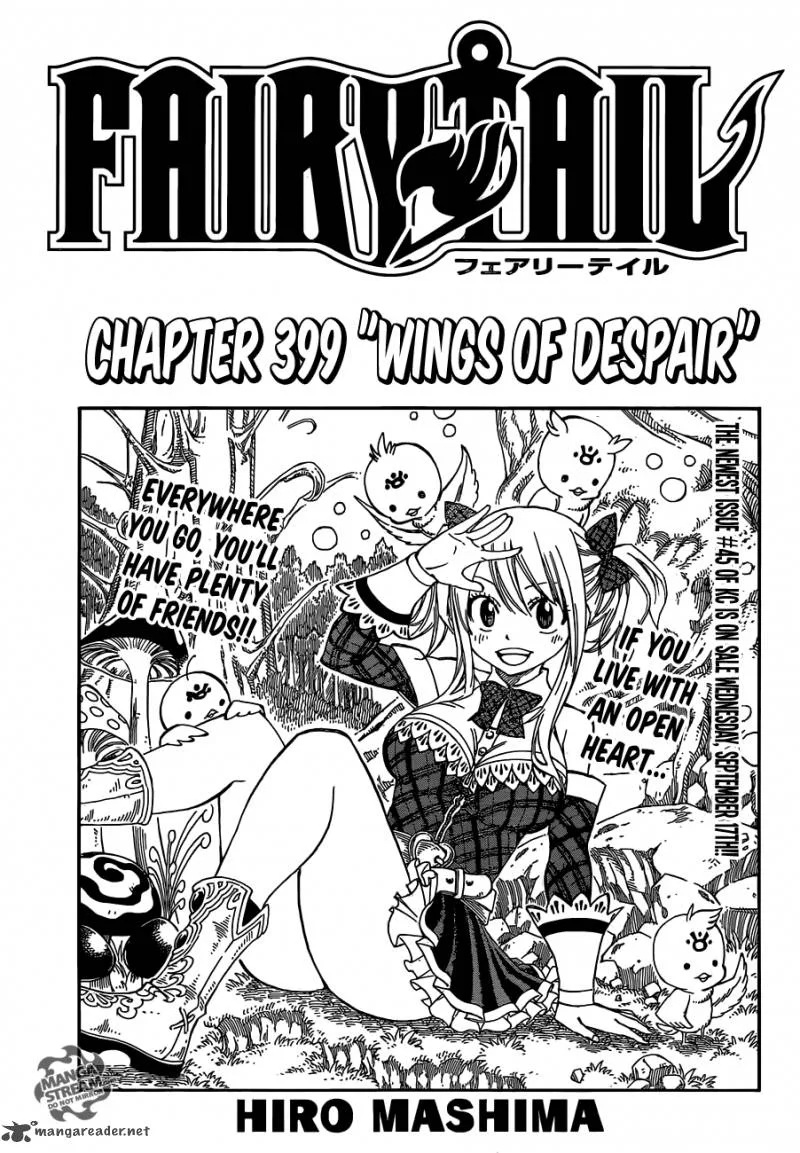 Fairy Tail Chapter 399 page 1