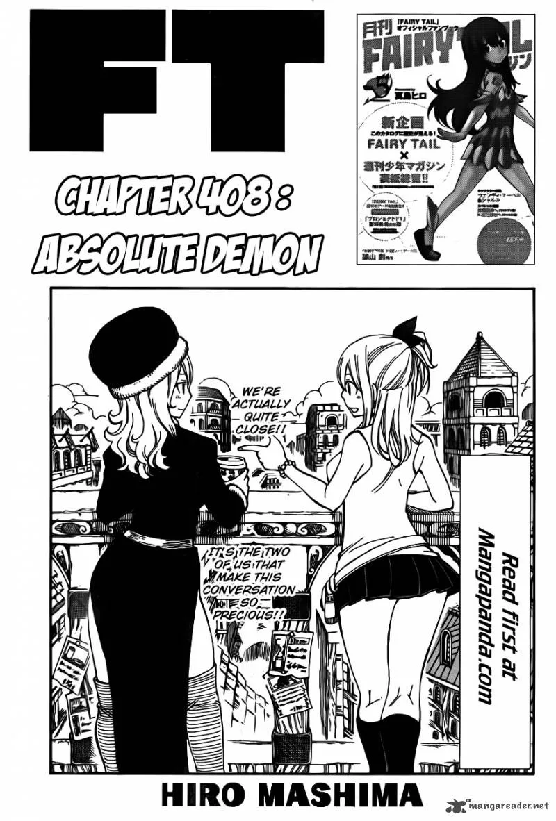 Fairy Tail Chapter 408 page 1