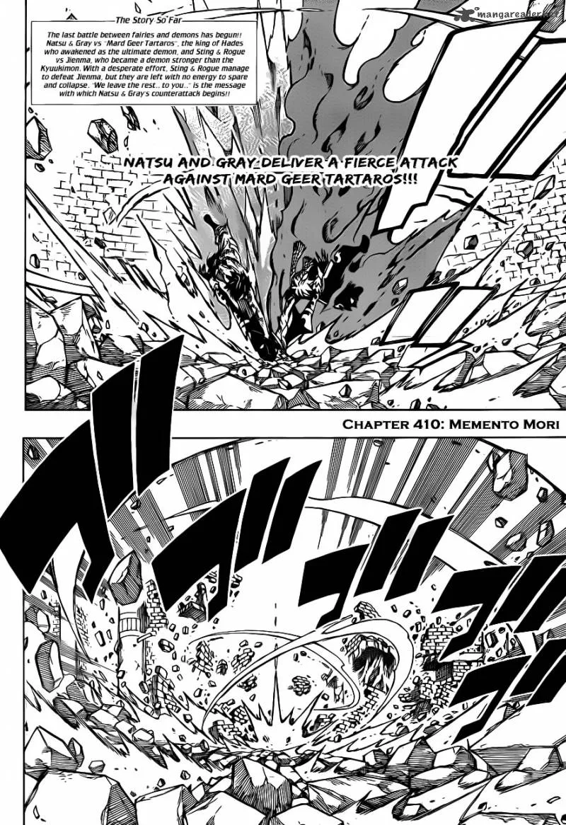 Fairy Tail Chapter 410 page 4