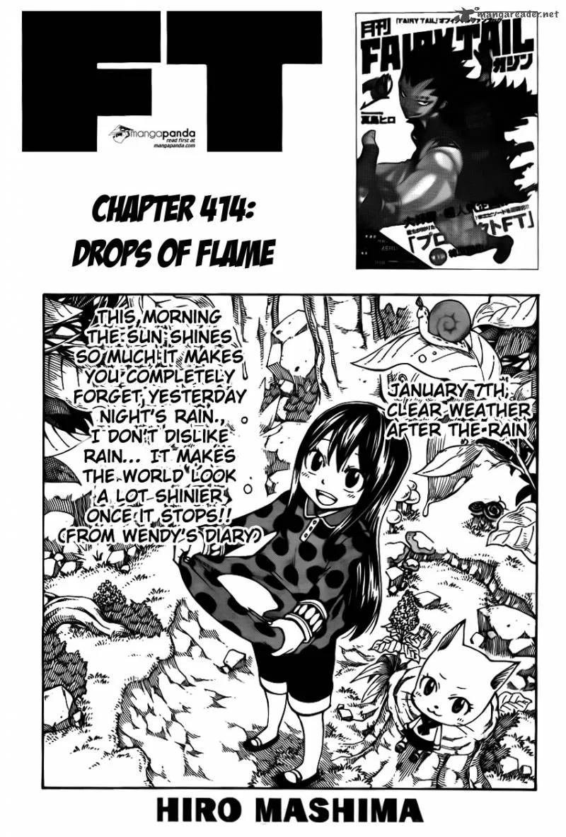 Fairy Tail Chapter 414 page 1
