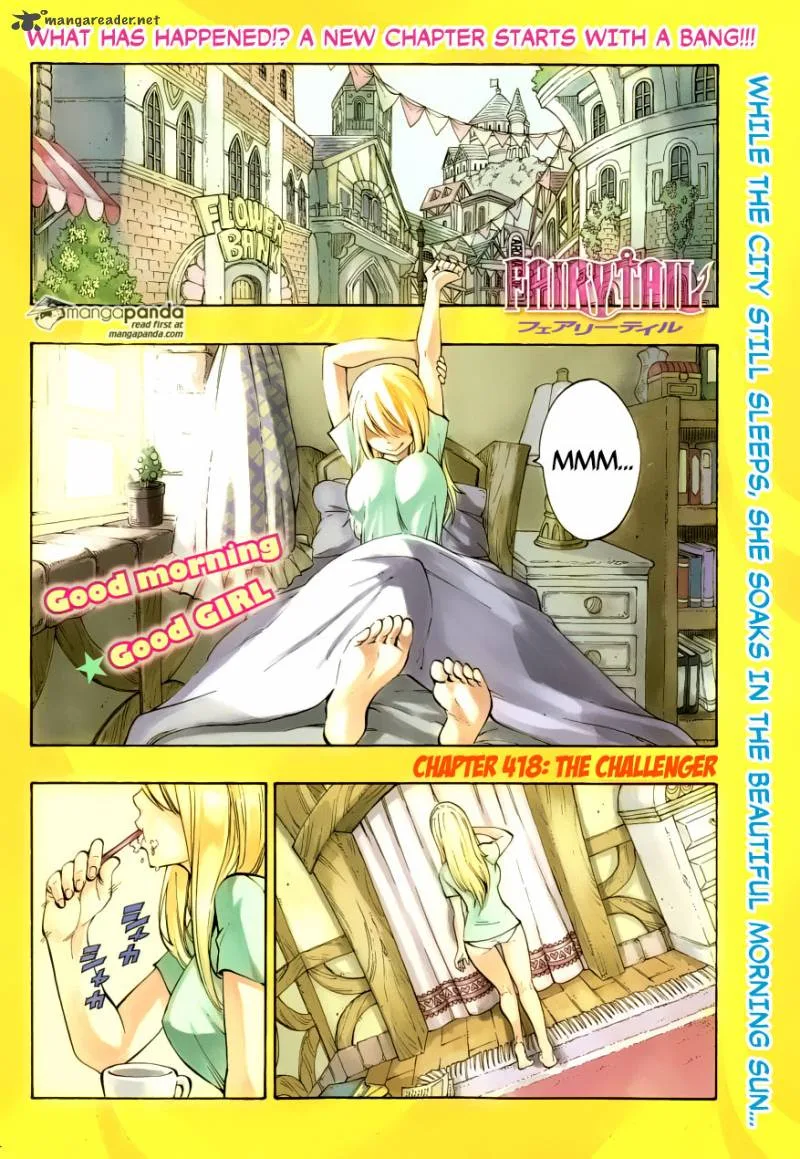 Fairy Tail Chapter 418 page 1