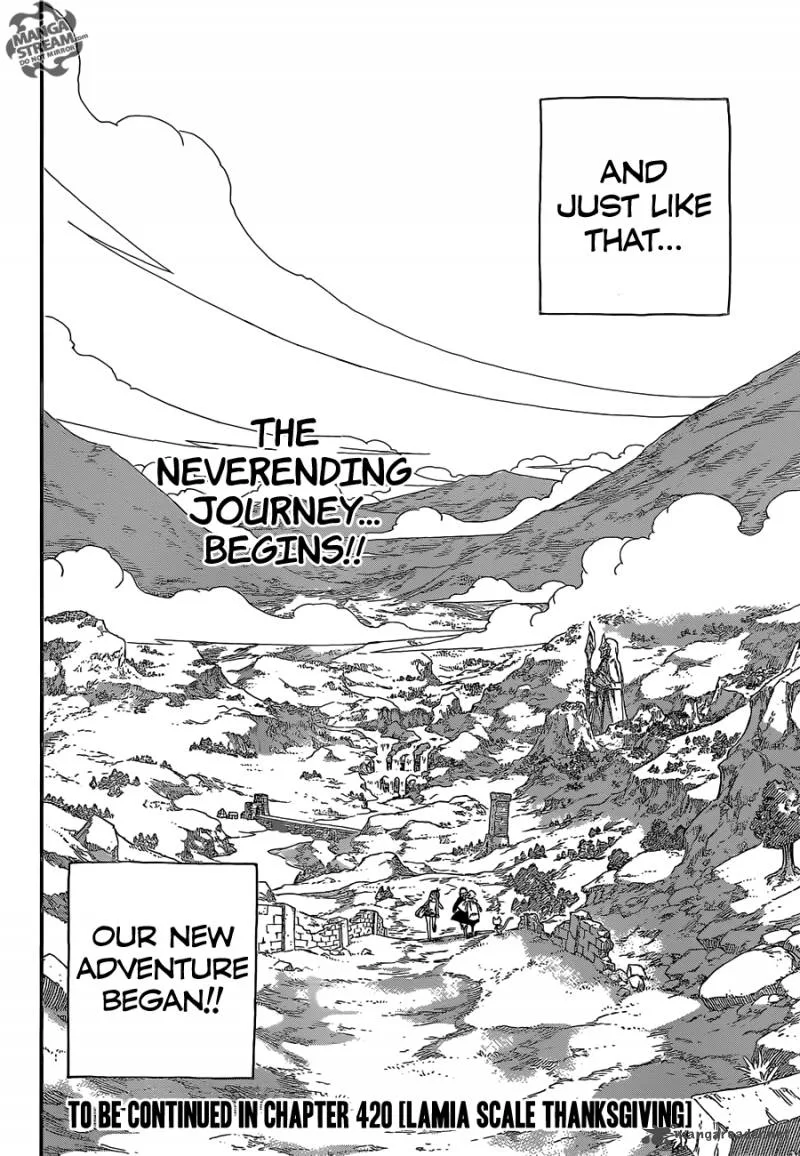 Fairy Tail Chapter 419 page 19