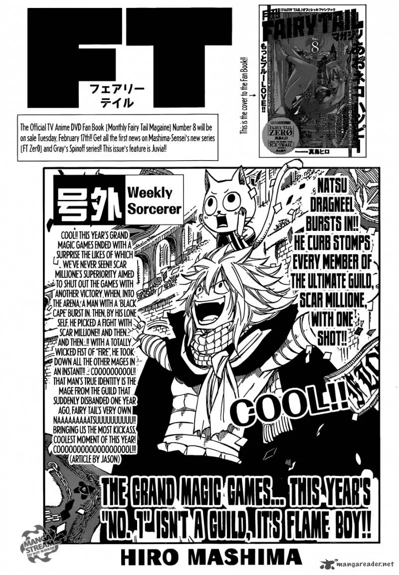 Fairy Tail Chapter 419 page 1