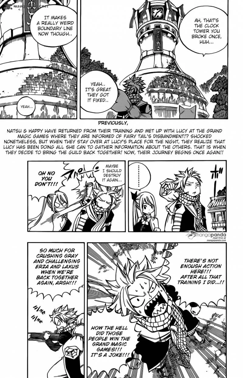 Fairy Tail Chapter 420 page 3
