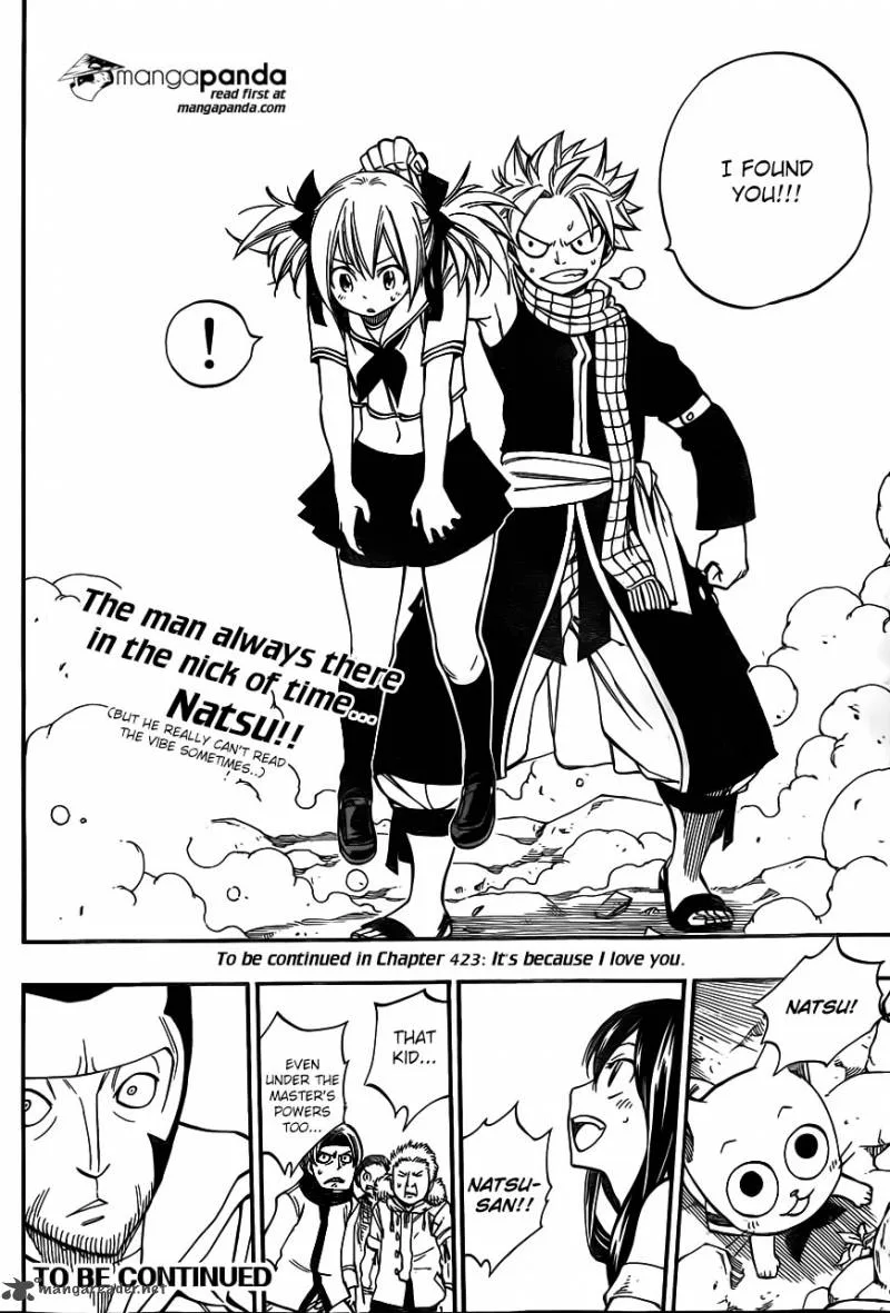 Fairy Tail Chapter 422 page 19
