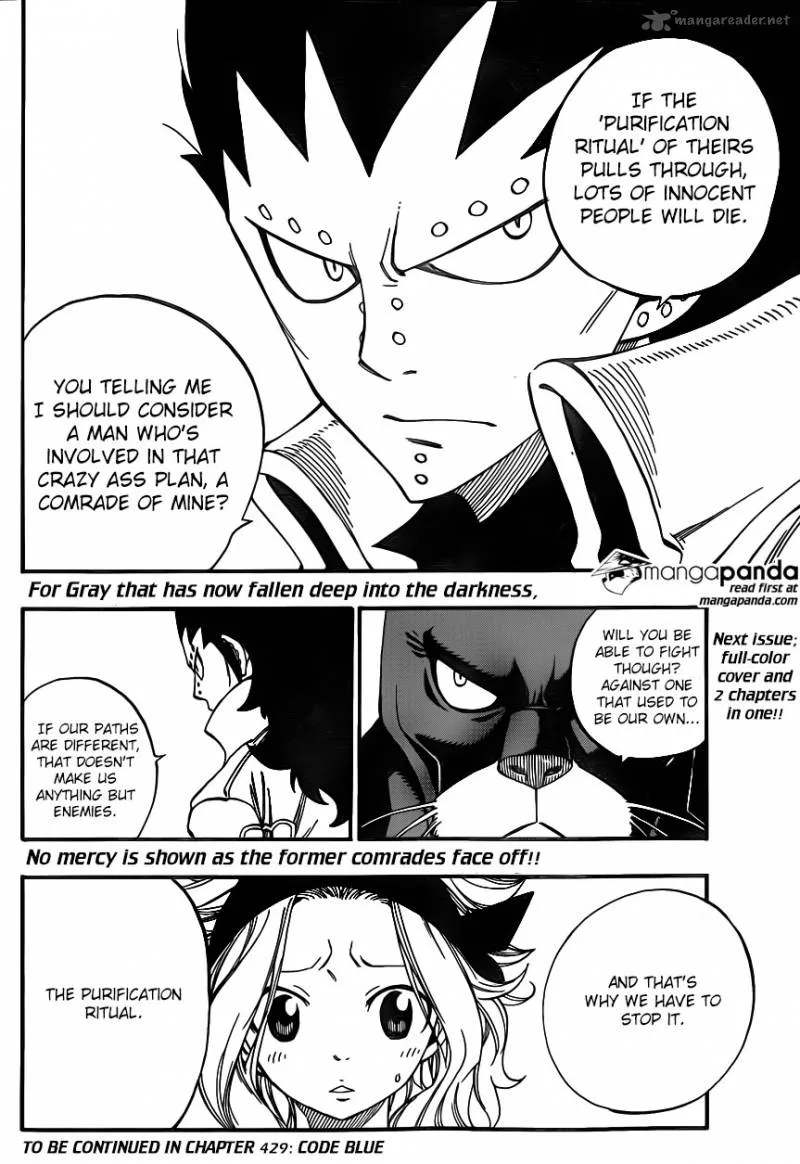 Fairy Tail Chapter 428 page 20