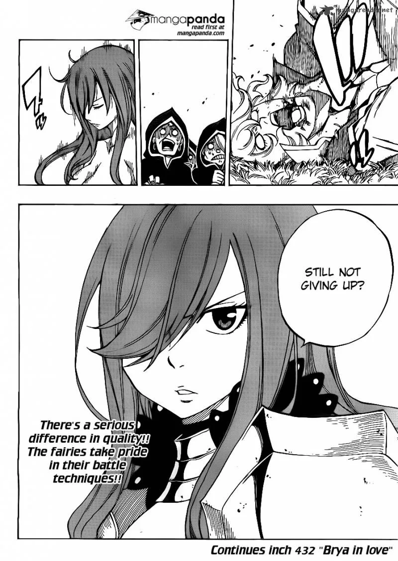 Fairy Tail Chapter 431 page 19