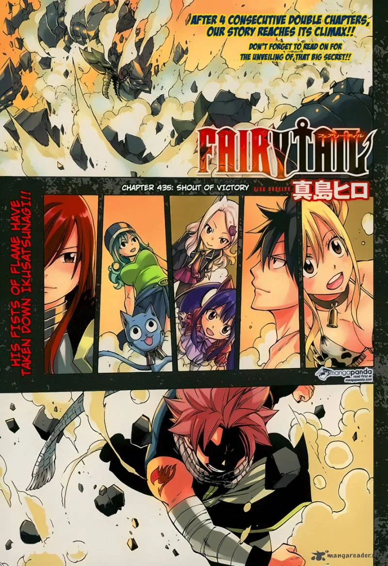 Fairy Tail Chapter 435 page 1