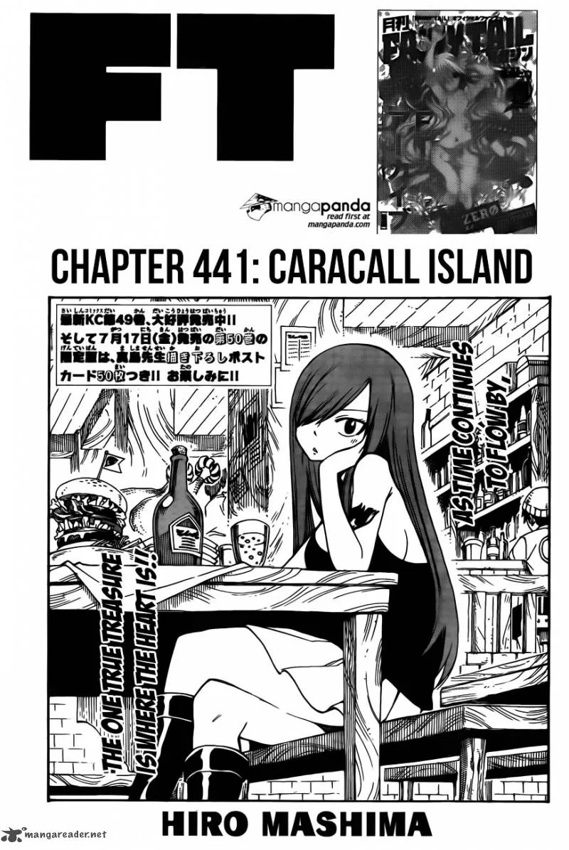 Fairy Tail Chapter 441 page 1