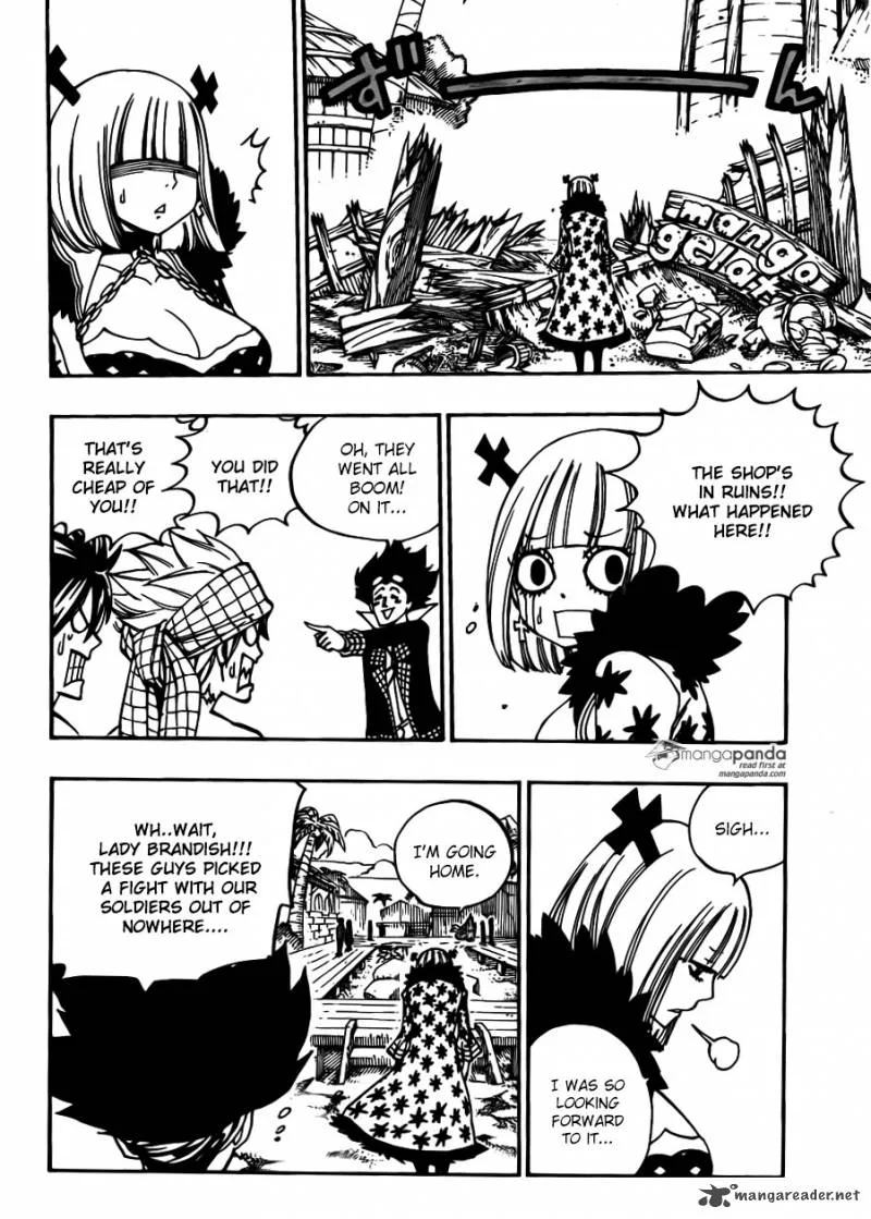Fairy Tail Chapter 443 page 12