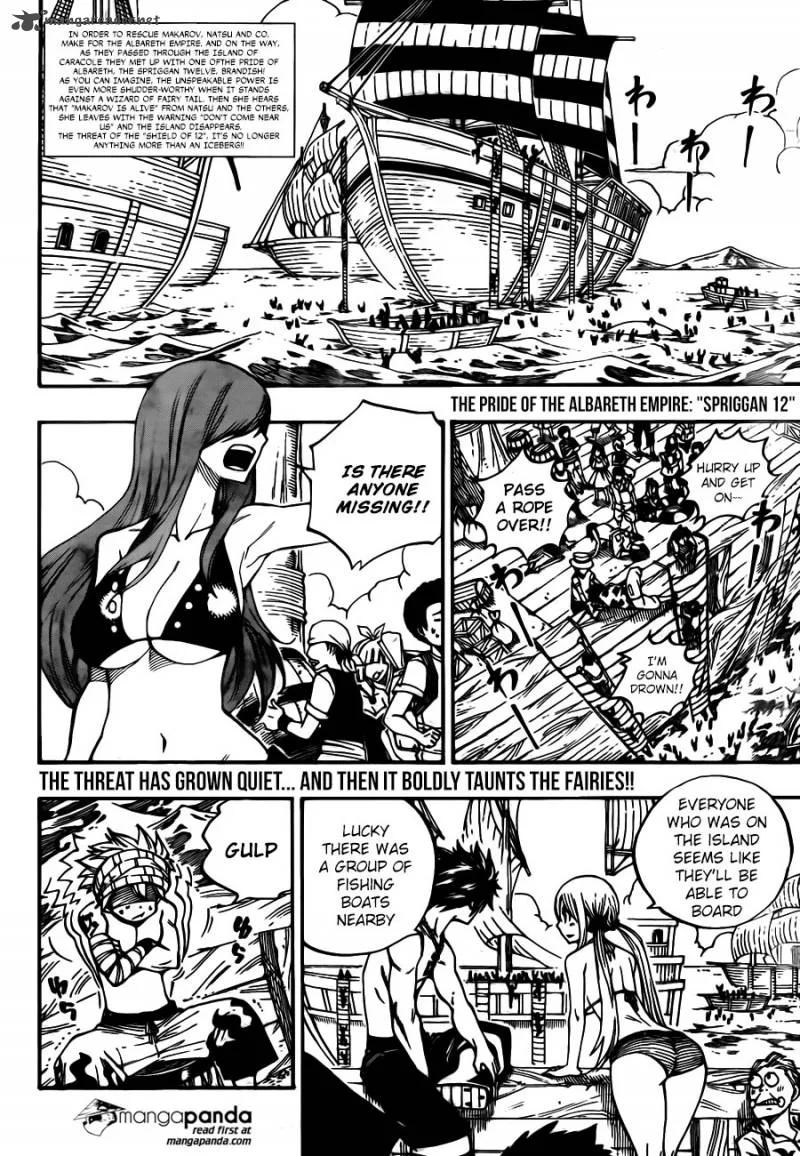 Fairy Tail Chapter 444 page 2