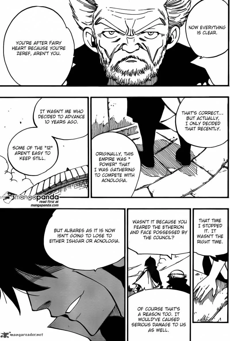 Fairy Tail Chapter 445 page 14