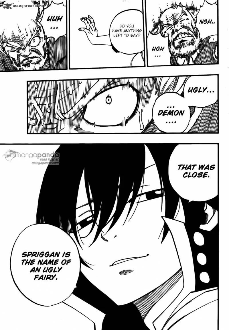 Fairy Tail Chapter 445 page 18