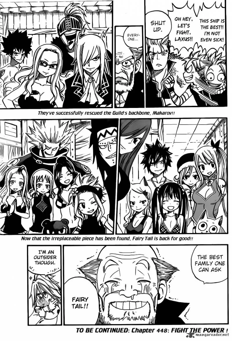 Fairy Tail Chapter 447 page 19