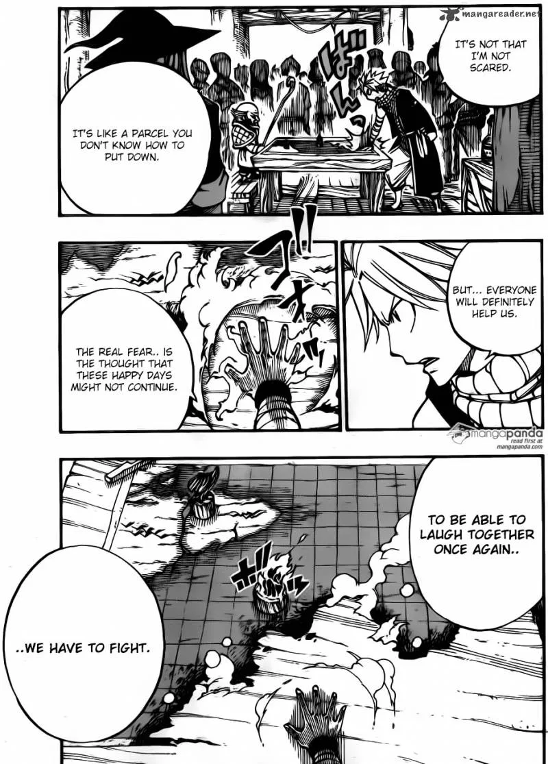Fairy Tail Chapter 448 page 11