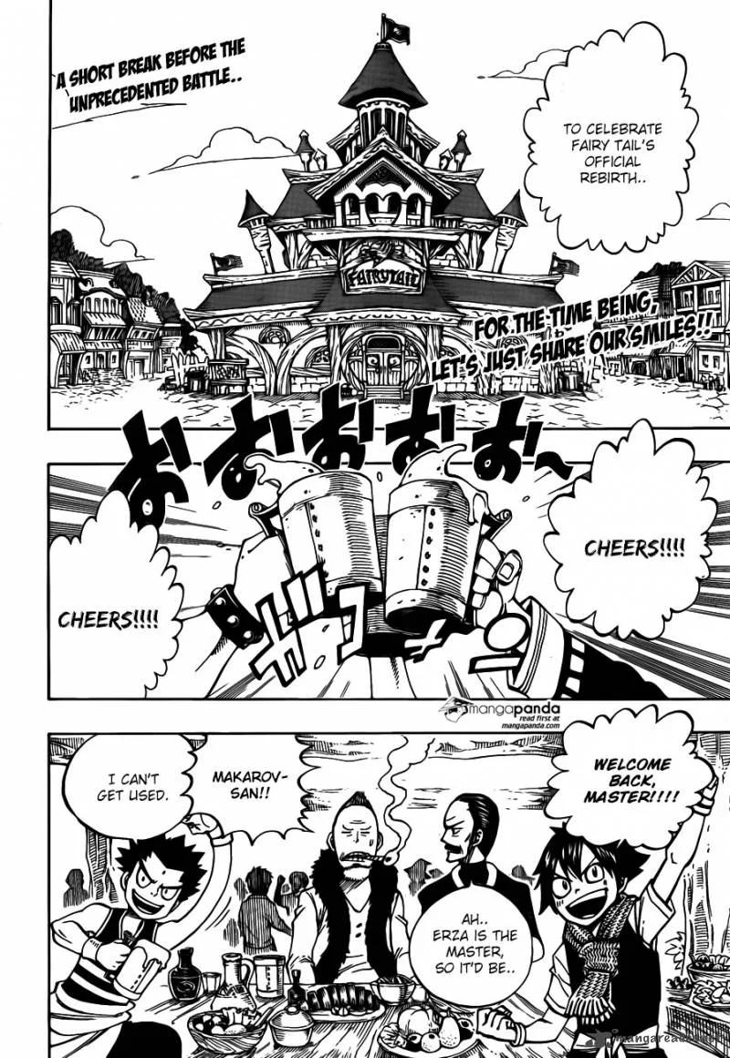 Fairy Tail Chapter 448 page 2