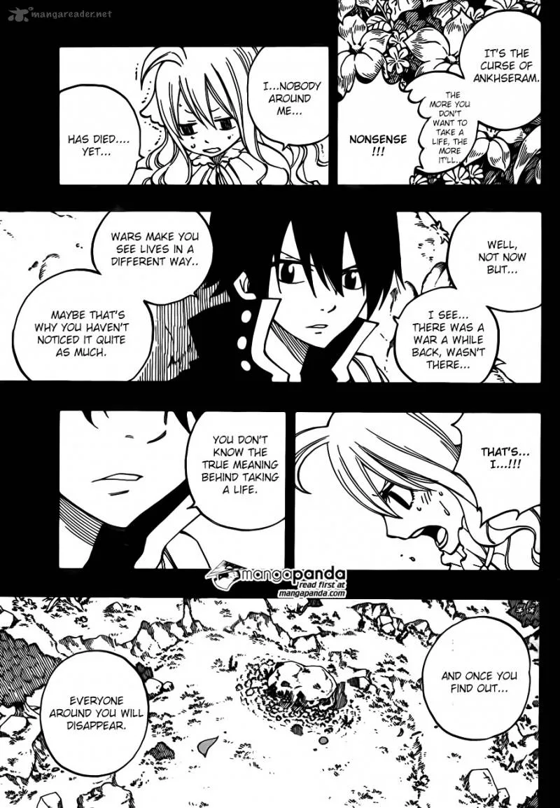 Fairy Tail Chapter 449 page 17