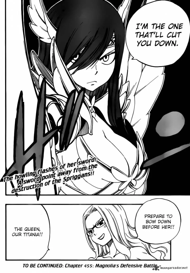Fairy Tail Chapter 454 page 19