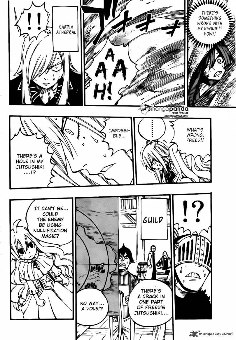 Fairy Tail Chapter 455 page 14