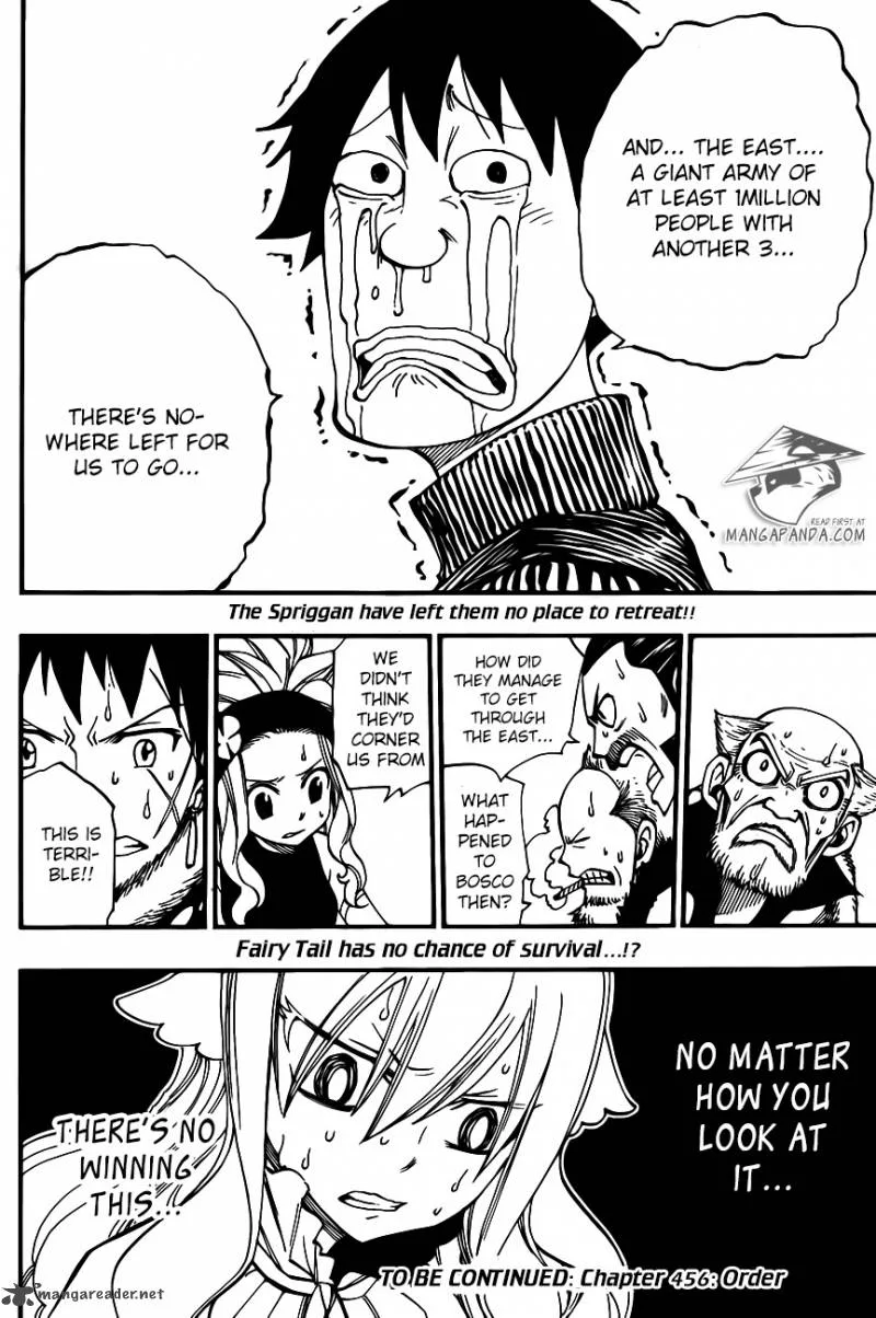 Fairy Tail Chapter 455 page 20