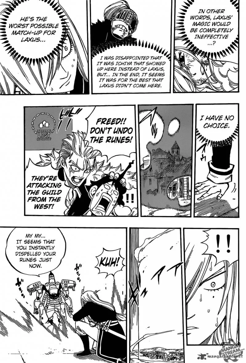 Fairy Tail Chapter 460 page 13