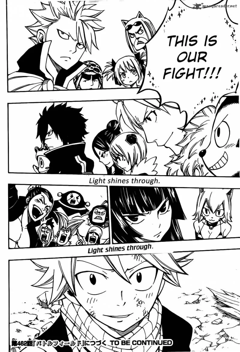 Fairy Tail Chapter 461 page 19