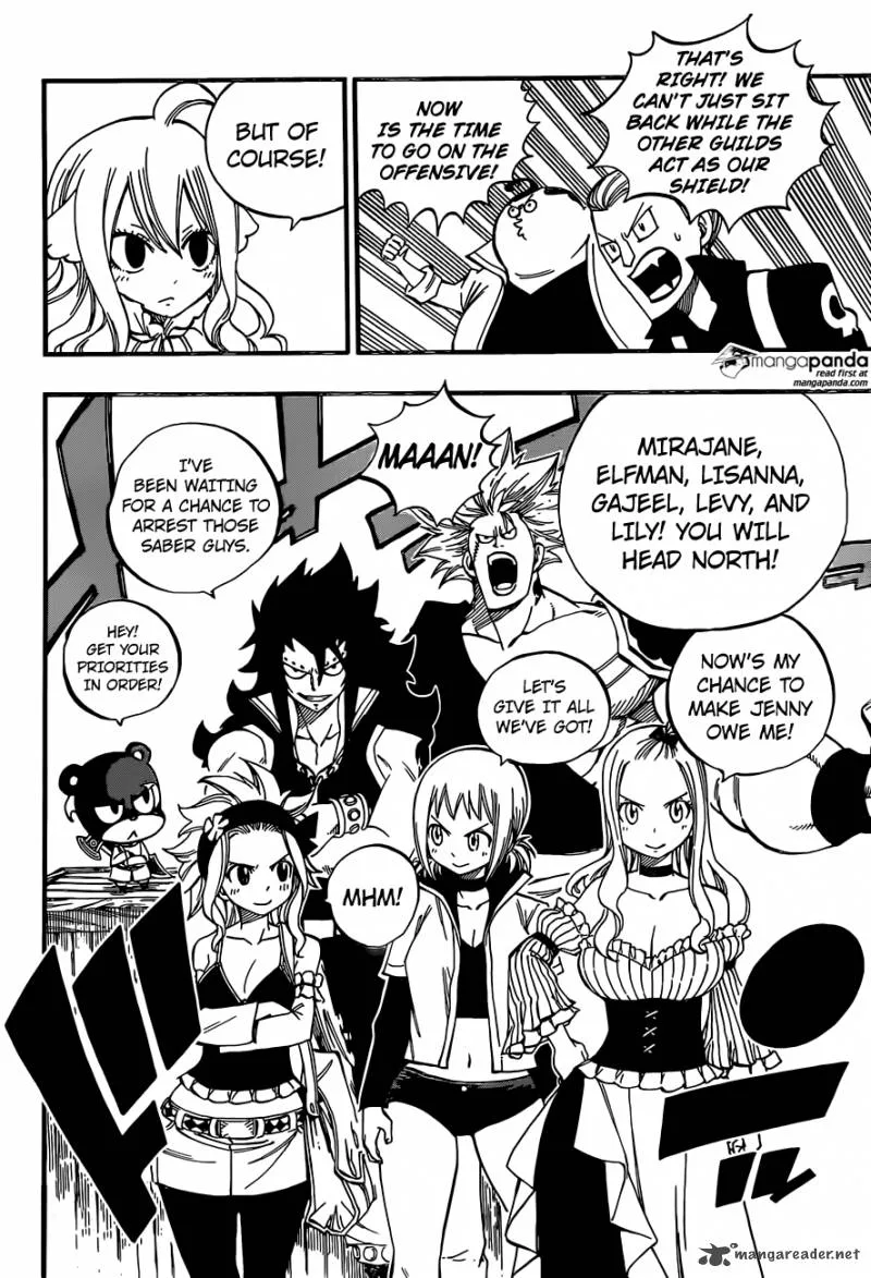 Fairy Tail Chapter 462 page 14