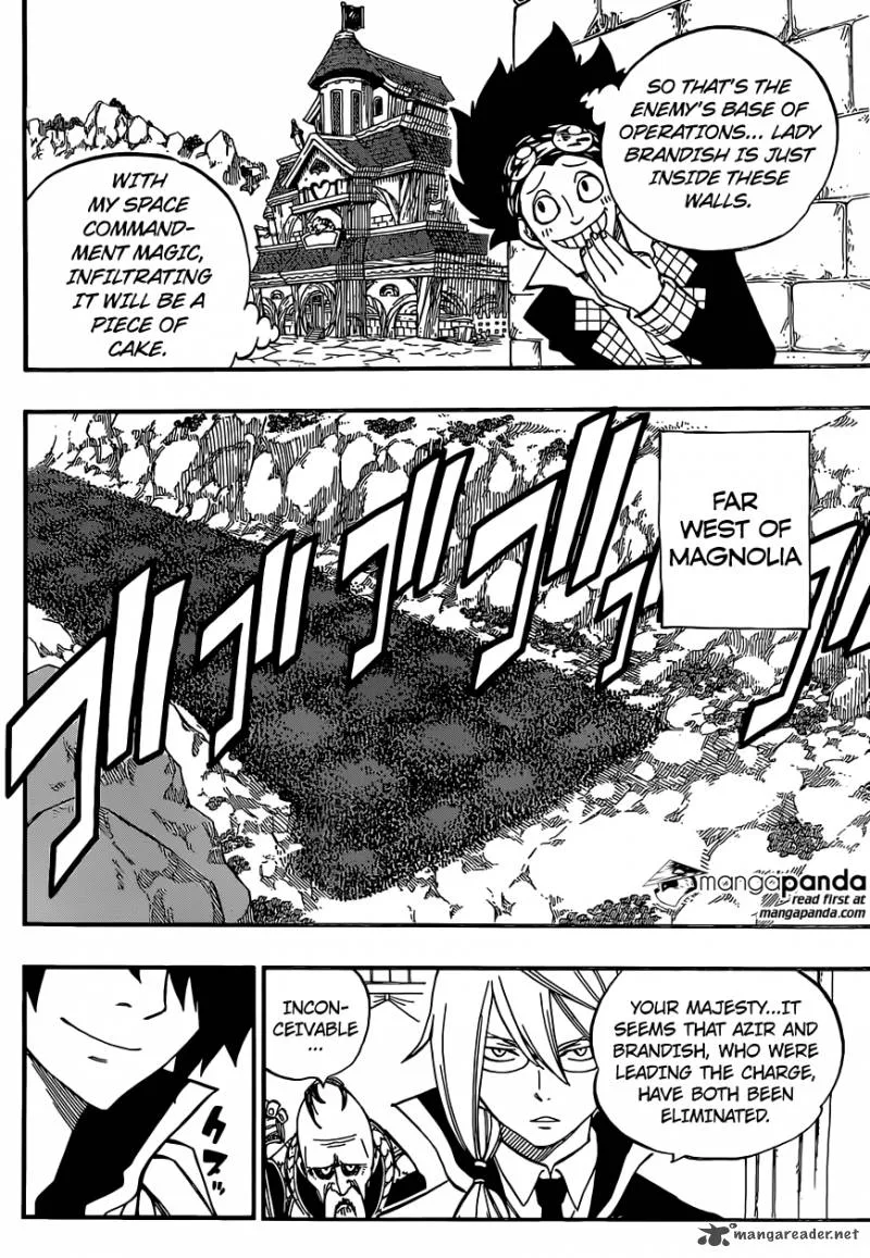 Fairy Tail Chapter 462 page 10