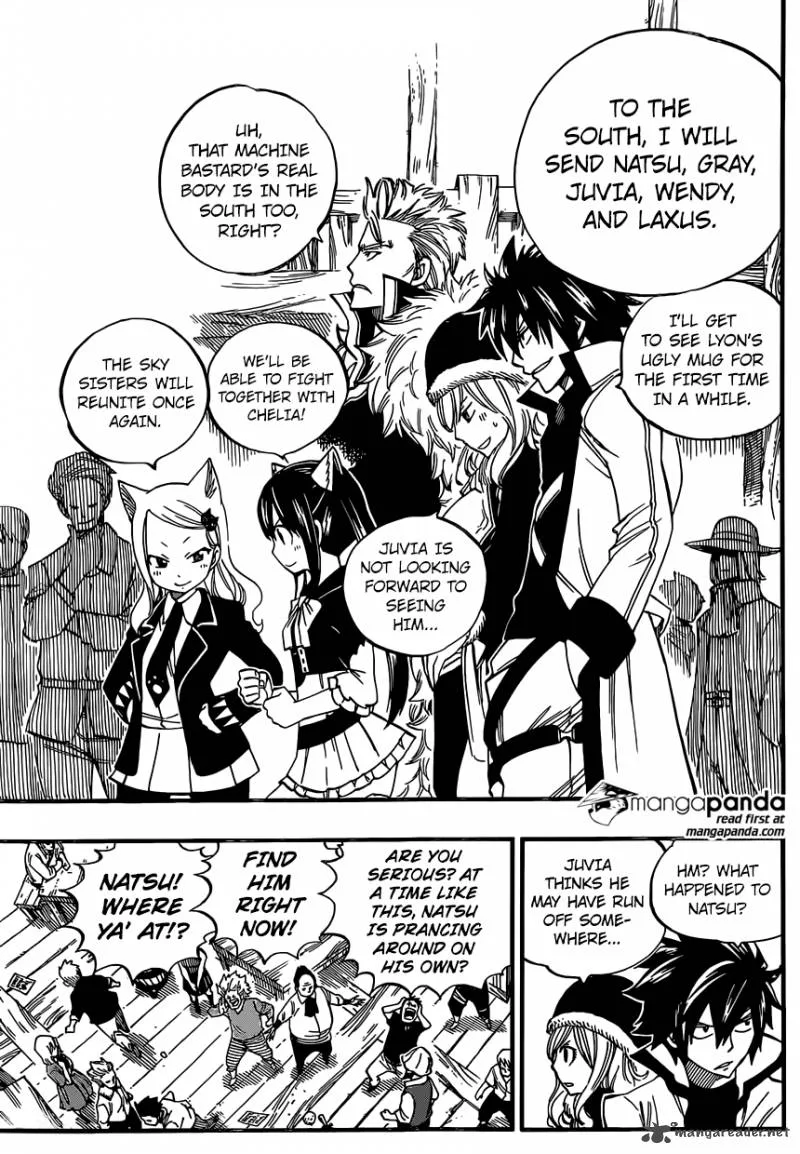 Fairy Tail Chapter 462 page 15