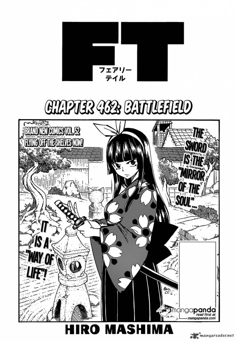Fairy Tail Chapter 462 page 1