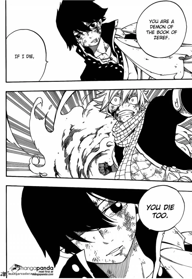 Fairy Tail Chapter 465 page 16