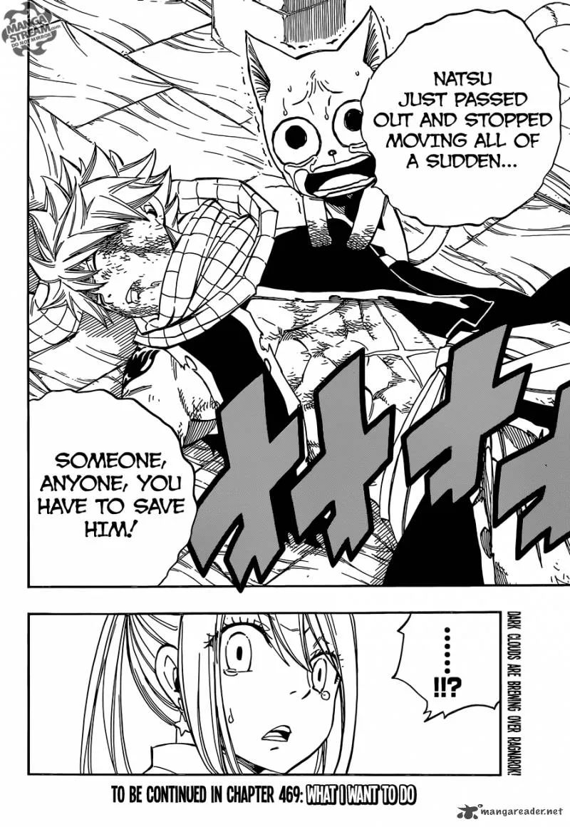 Fairy Tail Chapter 468 page 20