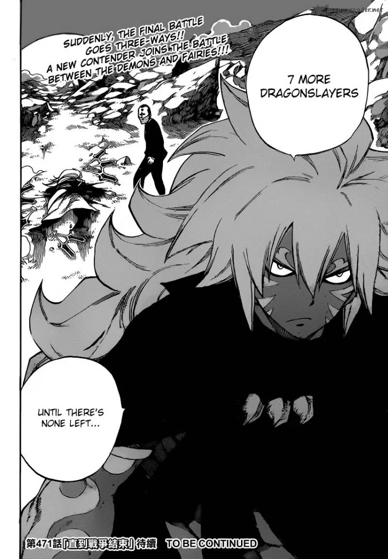 Fairy Tail Chapter 470 page 18
