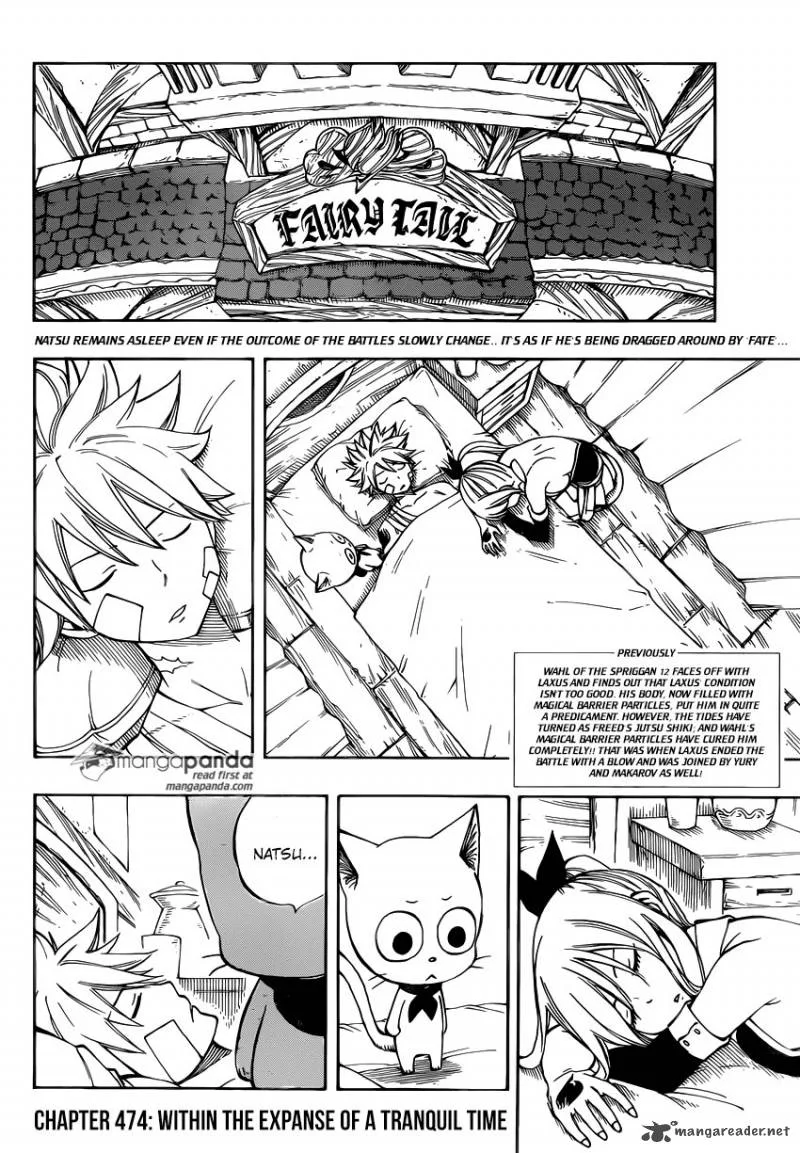 Fairy Tail Chapter 474 page 2